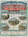 Excursions en Auvergne... Vichy, 1881, Jules Chéret (1836-1932)