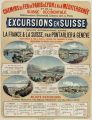 Excursions en Suisse, 1880, Jules Chéret (1836-1932)