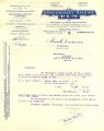 Facture de "Correspondance Maritime PLM" 1932 (recto)