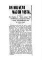 wagon postal