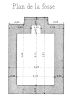 Plan de la fosse