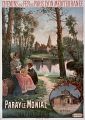 Paray-le-Monial. Billets à prix réduits, 1904, Hugo d'Alési (1849-1906)