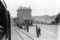 Inauguration de la ligne Nice à Coni : gare de Peille / Agence Meurisse, 1928