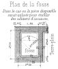 Plan de la fosse