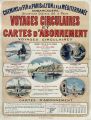 Voyages circulaires et cartes d'abonnement, 1881, Jules Chéret (1836-1932)